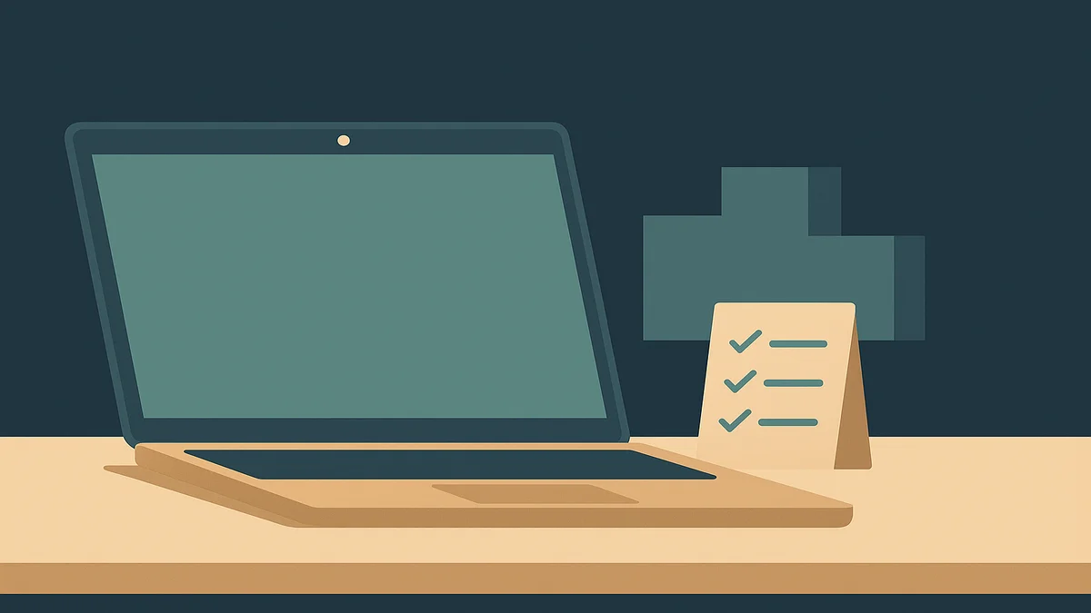 Best Laptop For Working From Home — illustrative hero graphic